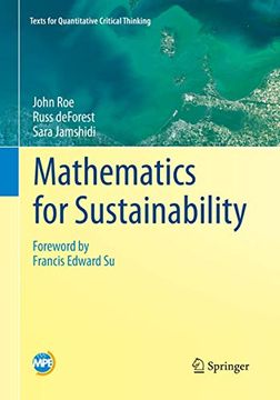 portada Mathematics for Sustainability (Texts for Quantitative Critical Thinking) 