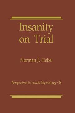 portada Insanity on Trial (en Inglés)