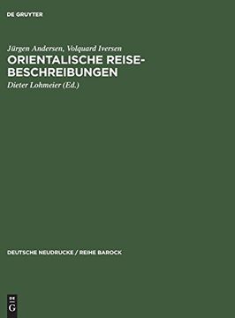 portada Orientalische Reise-Beschreibungen (en Alemán)