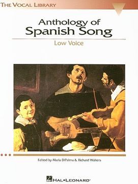 portada Anthology of Spanish Song - Low Voice (The Vocal Library Series) 