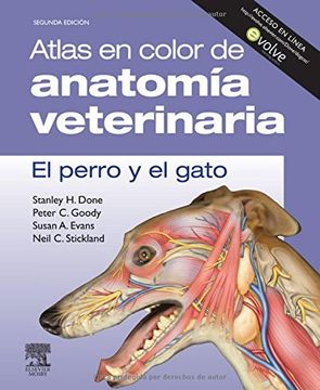 portada Atlas en Color de Anatomía Veterinaria: El Perro y el Gato (in Spanish)