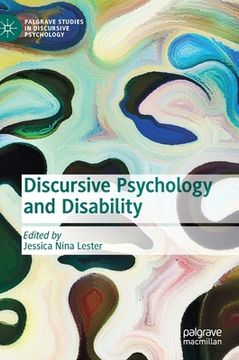 portada Discursive Psychology and Disability (in English)