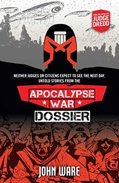 portada Apocalypse war Dossier (a Judge Dredd Novel) (en Inglés)