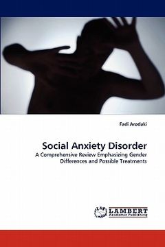 portada social anxiety disorder (in English)