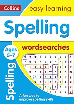 portada Spelling Word Searches: Ages 5-7 (Collins Easy Learning Ks1) (in English)