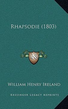 portada rhapsodie (1803) (en Inglés)