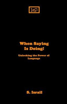 portada When Saying is Doing (en Inglés)