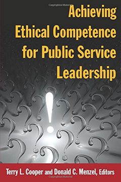 portada achieving ethical competence for public service leadership (en Inglés)