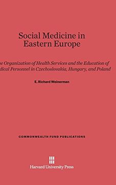 portada Social Medicine in Eastern Europe (Commonwealth Fund Publications) (en Inglés)