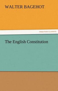 portada the english constitution (en Inglés)