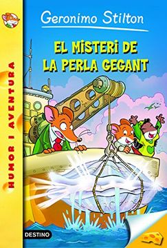 portada El Misteri de la Perla Gegant: Geronimo Stilton Nº57 (en Catalá)