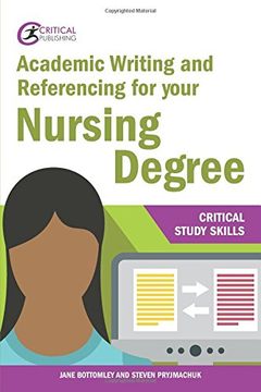 portada Academic Writing and Referencing for Your Nursing Degree (en Inglés)