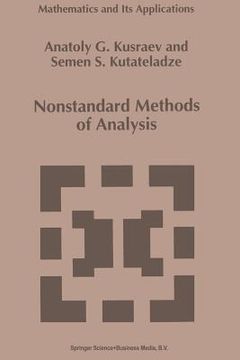 portada Nonstandard Methods of Analysis (en Inglés)