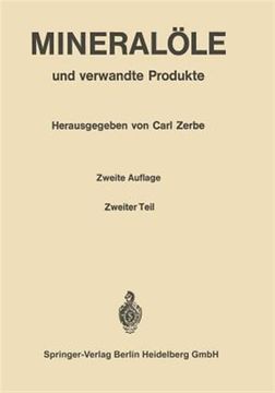 portada Mineralã le und Verwandte Produkte: Ein Handbuch Fã¼R Laboratorium und Betrieb -Language: German (en Alemán)