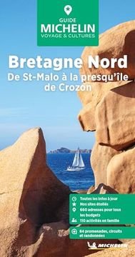 portada Bretagne Nord Guide Vert: De Saint-Malo à la Presqu'île de Crozon