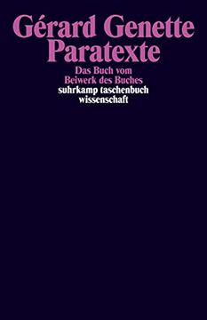 portada Paratexte: Das Buch vom Beiwerk des Buches (Suhrkamp Taschenbuch Wissenschaft) (in German)