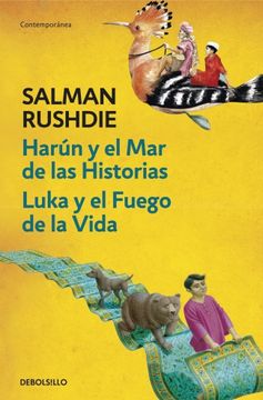 portada Harún y el mar de las Historias / Luka y el Fuego de la Vida (in Spanish)