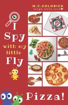 portada Pizza: I Spy Look & Find Fun Facts Joke Book for Boys & Girls Ages 0- 7 Years Old (en Inglés)