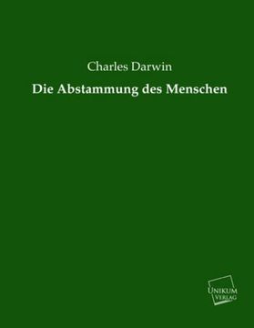 portada Die Abstammung des Menschen (in German)
