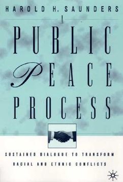 portada a public peace process: sustained dialogue to transform racial and ethnic conflicts (en Inglés)