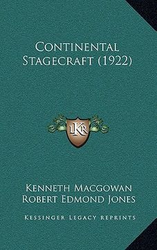portada continental stagecraft (1922)