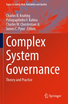 portada Complex System Governance: Theory and Practice (en Inglés)