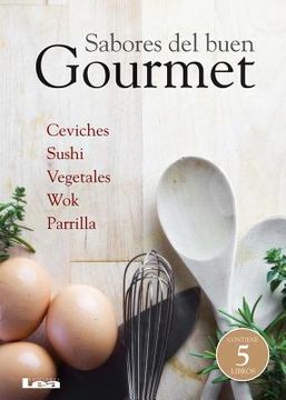 portada Sabores del Buen Gourmet: Caja X 5 Sabores Y Placeres del Buen Gourmet