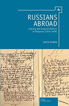 portada Russians Abroad: Literary and Cultural Politics of Diaspora (1919-1939) (Real Twentieth Century) (in English)