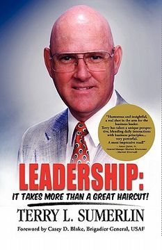 portada leadership: it takes more than a great haircut! (en Inglés)