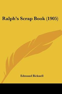 portada ralph's scrap book (1905) (en Inglés)