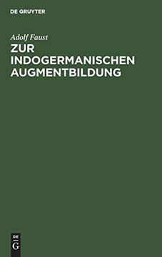 portada Zur Indogermanischen Augmentbildung (en Alemán)