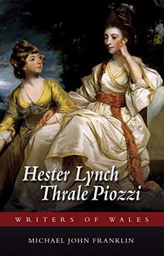 portada Hester Lynch Thrale Piozzi (Writers of Wales) 