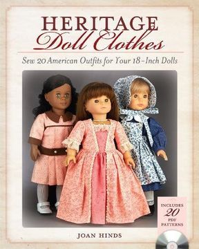 portada Heritage Doll Clothes: Sew 20 American Outfits for Your 18-Inch Dolls (en Inglés)