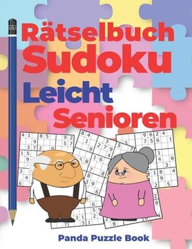 portada Rätselbuch Sudoku Leicht Senioren: Logikspiele Für Erwachsene