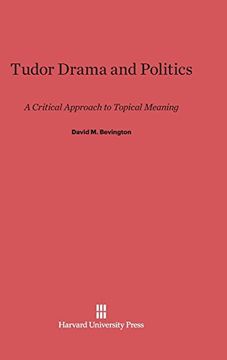 portada Tudor Drama and Politics (en Inglés)