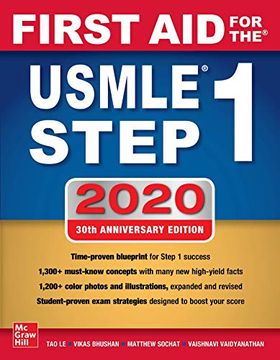 portada First aid for the Usmle Step 1 2020, Thirtieth Edition 