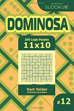 portada Sudoku Dominosa - 200 Logic Puzzles 11X10 (Volume 12) (en Inglés)