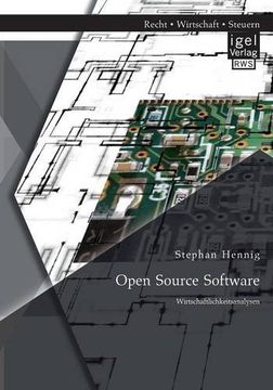 portada Open Source Software: Wirtschaftlichkeitsanalysen (German Edition)