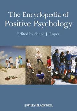portada The Encyclopedia of Positive Psychology (en Inglés)