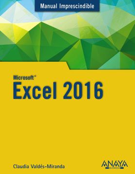 portada Excel 2016 (Manual Imprescindible) (en Papel) (in Spanish)