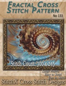 portada Fractal Cross Stitch Pattern - No. 133 (en Inglés)
