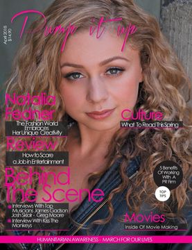 portada Pump it up Magazine: April 2018 (Vol. 3) (en Inglés)