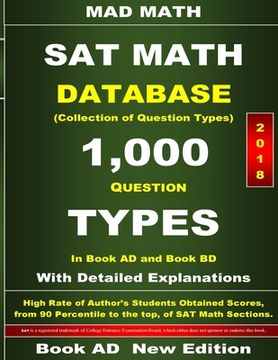 portada 2018 SAT Math Database Book AD