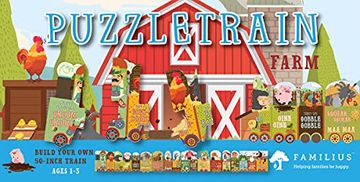 portada Farm Animals 26-Piece Puzzle (en Inglés)