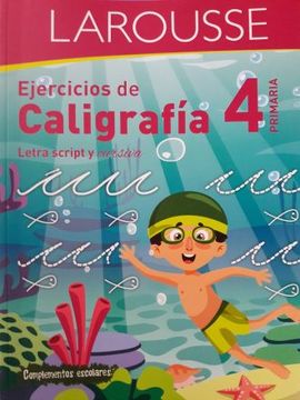 portada Ejercicios de Caligrafía 4° de Primaria (in Spanish)