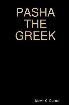 portada pasha the greek (en Inglés)