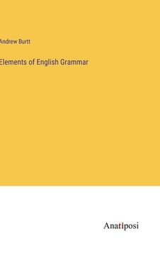 portada Elements of English Grammar (en Inglés)