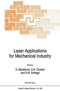portada Laser Applications for Mechanical Industry (en Inglés)