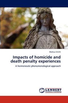 portada impacts of homicide and death penalty experiences (en Inglés)
