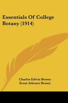 portada essentials of college botany (1914)